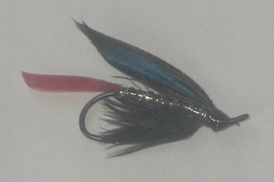 Butcher salmon fishing fly