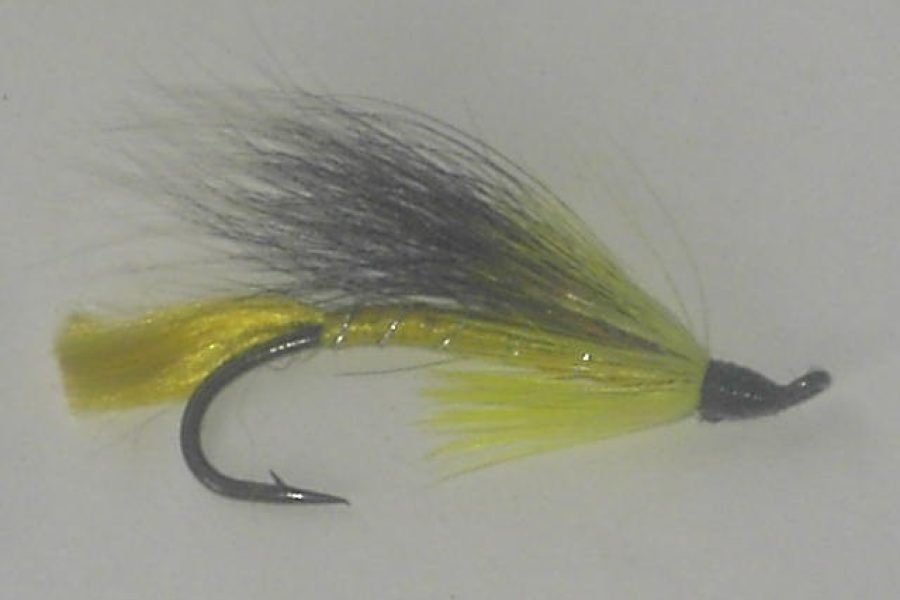 Yellow Cossobom salmon fly