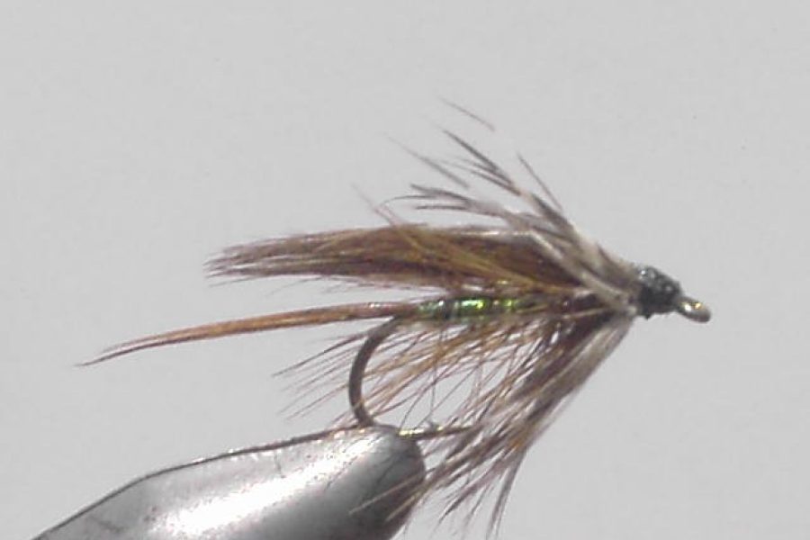 Green peter wet fly