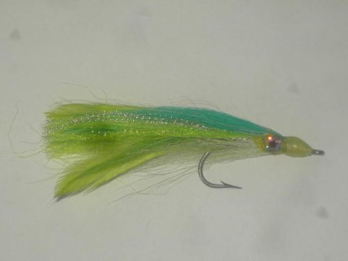 Big Eye Baitfish Chartreuse Fly