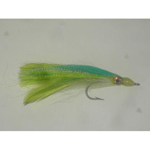 Big eye baitfish chartreuse