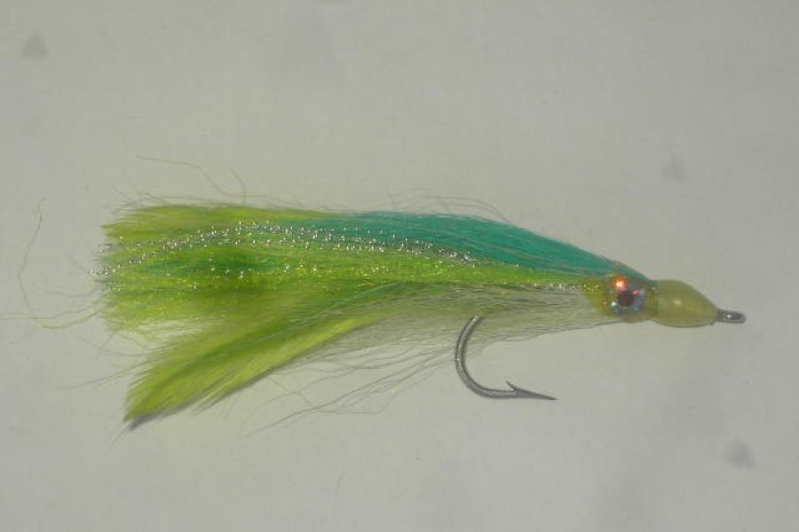 Big Eye Baitfish Chartreuse Fly