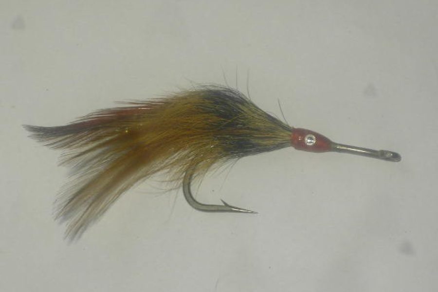 Big eye tarpon fly furnace & squirrel fly