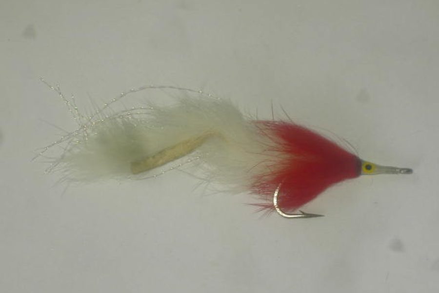 Sea bunny red & white fly