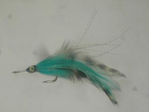 Tarpon blue grizzly fly