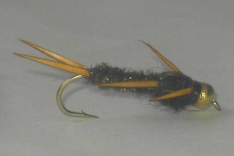 Beadhead Biot Stone Dark Fly