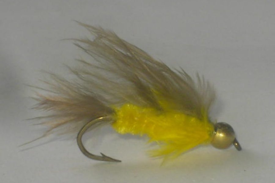 Beadhead Hexagenia streamer fly