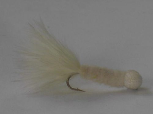 Booby White streamer fly