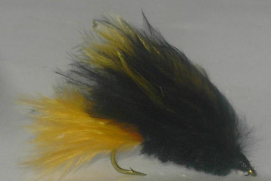 La Blacky streamer fly