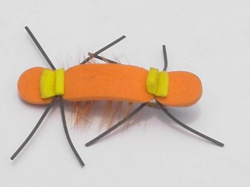 Chernobyl Ant Black and Orange fishing fly