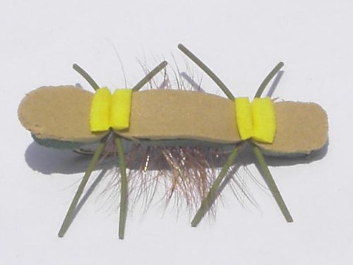 Chernobyl Green Tan fishing fly for sale