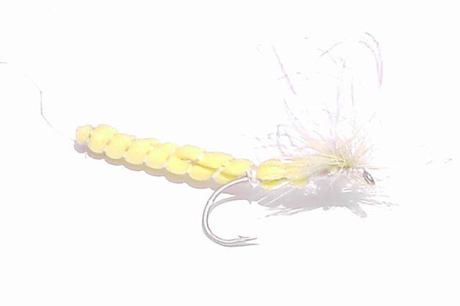 Yellow stone fishing fly