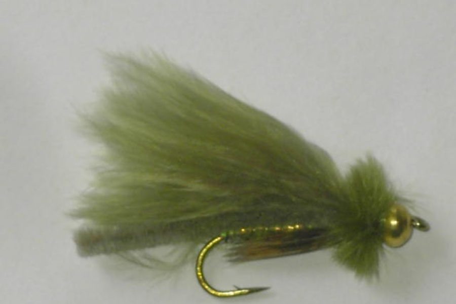 Tungsten fox marabou fly