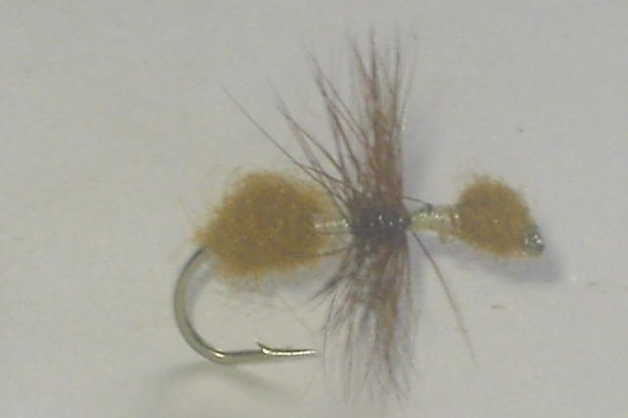 Fur ant cinnamon dry fly