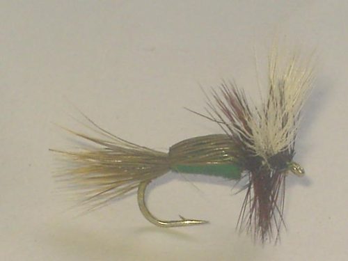 Humpy blue dry fly