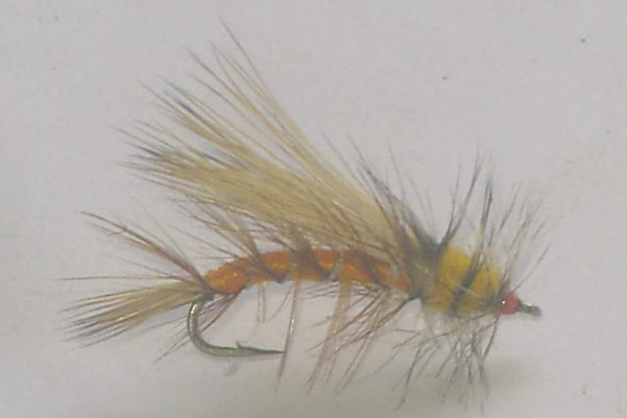 Stimulator orange dry fly