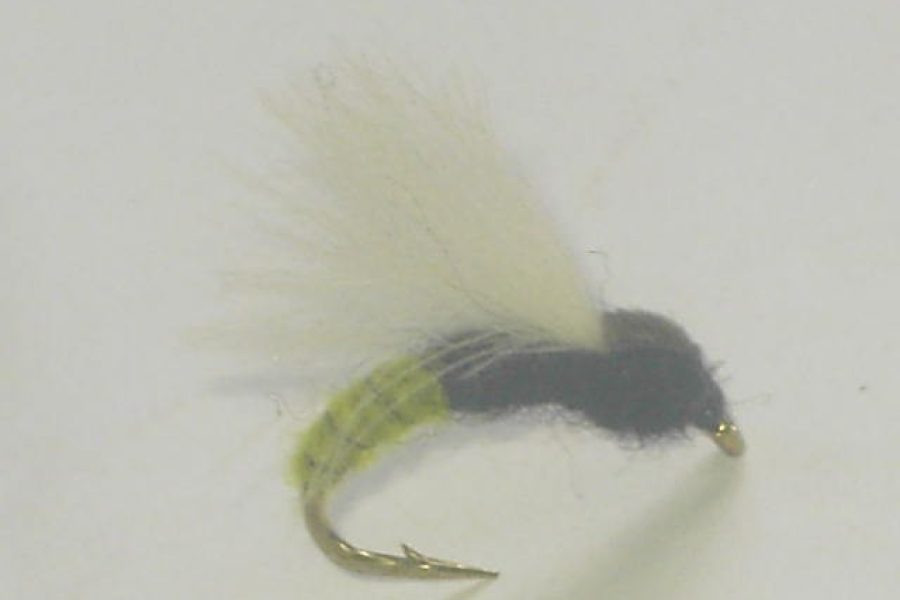 White winged cdc fly