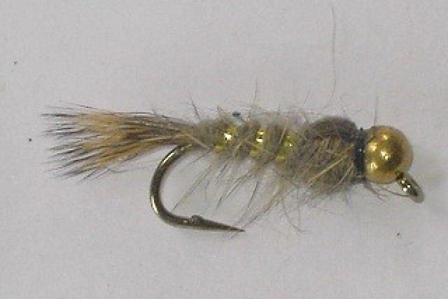 Tungsten Hares Ear Natural Fly