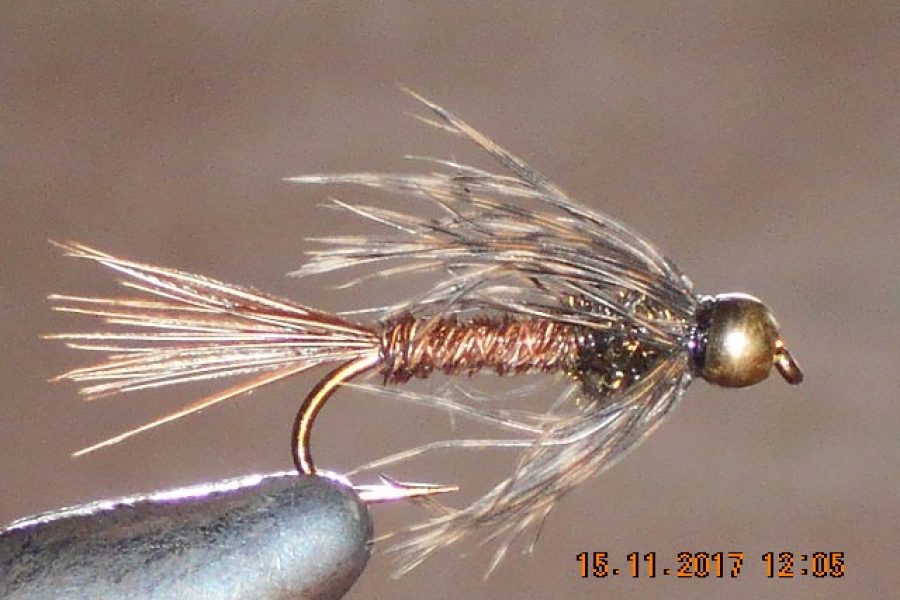 Bead head soft hackle pheasant tail