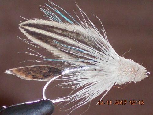 White Muddler Minnow fishing fly