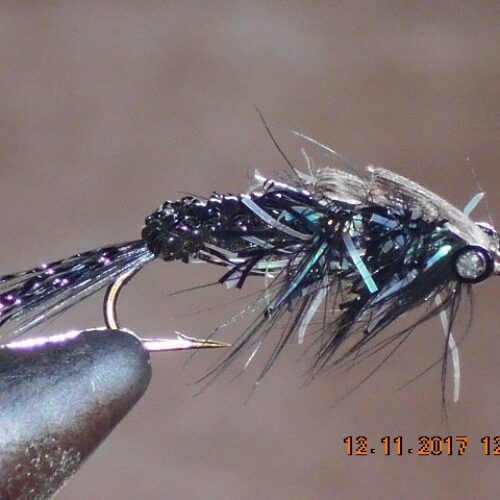 Crawler woven fly black