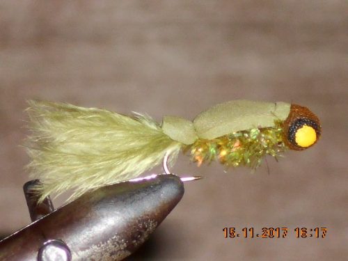 Special Carp Booby Olive streamer fly