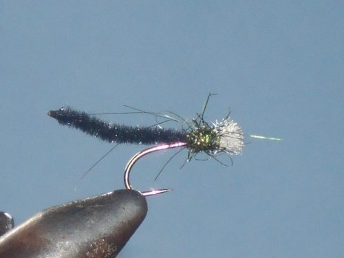 Supreme Black fishing fly
