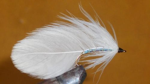 White Matuka Streamer fly