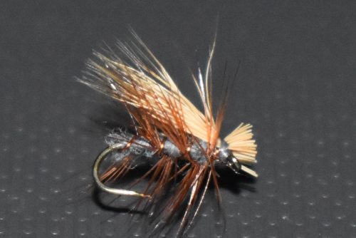 Grey Elk Hair Caddis Fly