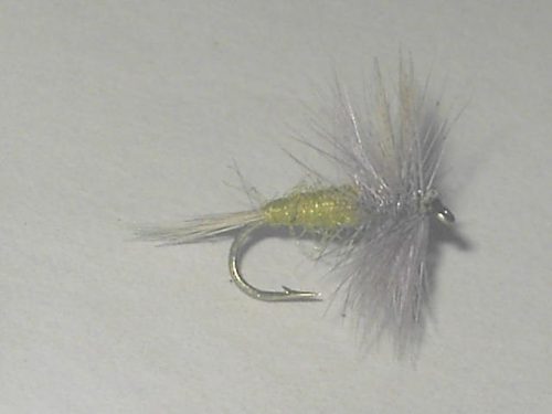 Blue winged olive dry fly