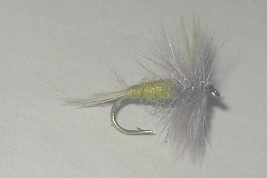 Blue winged olive dry fly