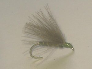 Cdc natural rib fishing fly