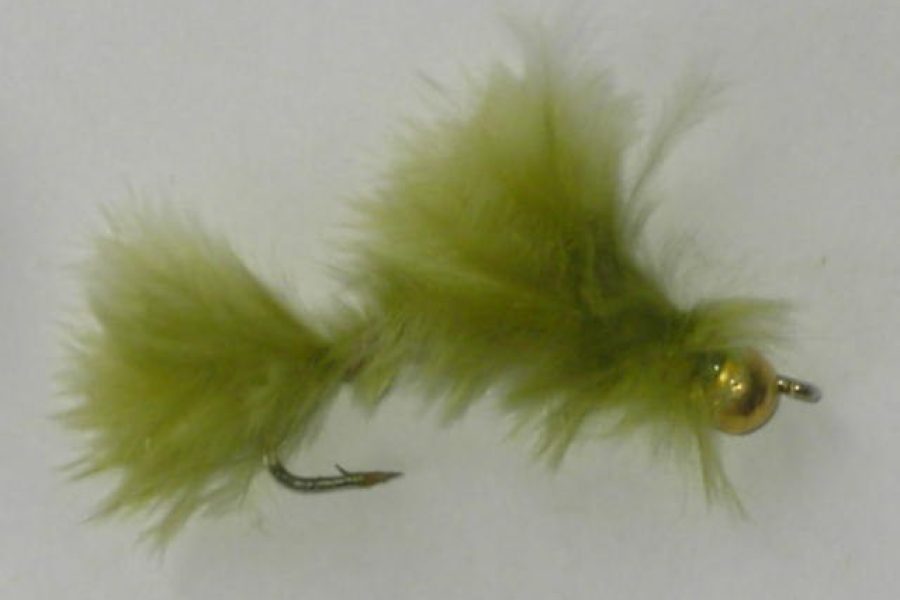 Tungsten marabou damsel olive fly