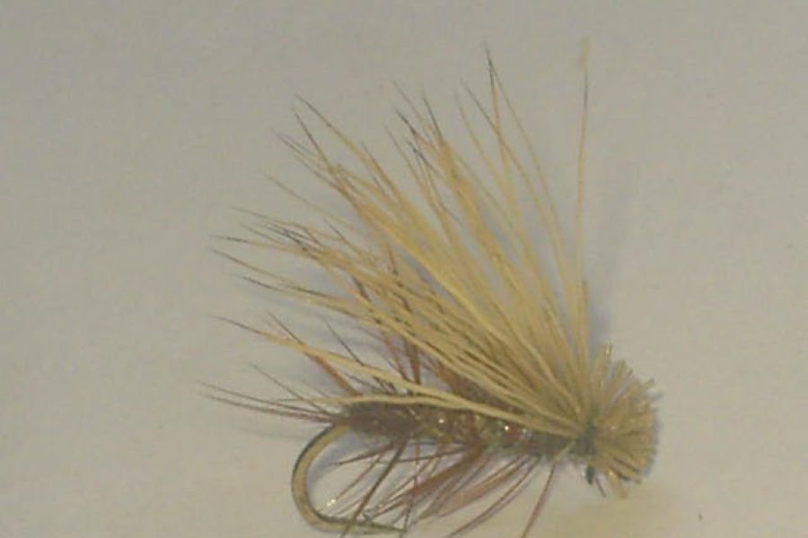 Elk hair caddis natural fly