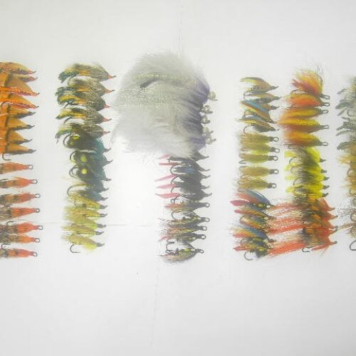 75 Assorted Salmon fly fishing flies