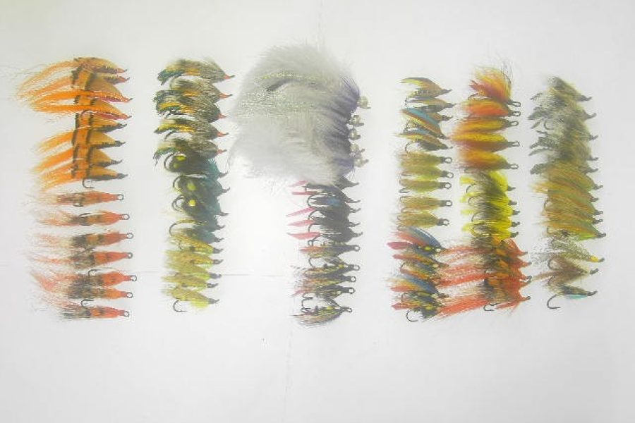 75 Assorted Salmon fly fishing flies