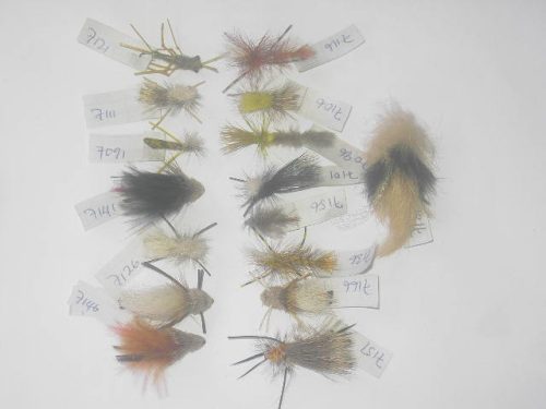25 assorted special  fishing flies for sale
