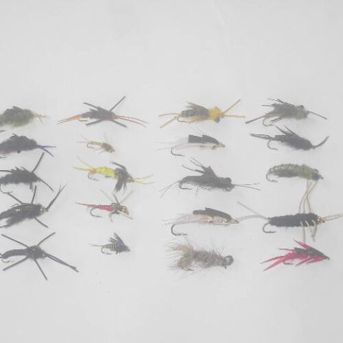 25 Assorted stoneflies fly fishing flies