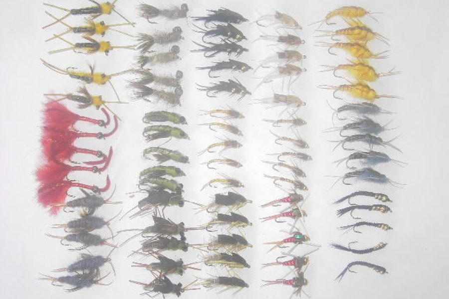 75 Assorted stoneflies fly fishing flies