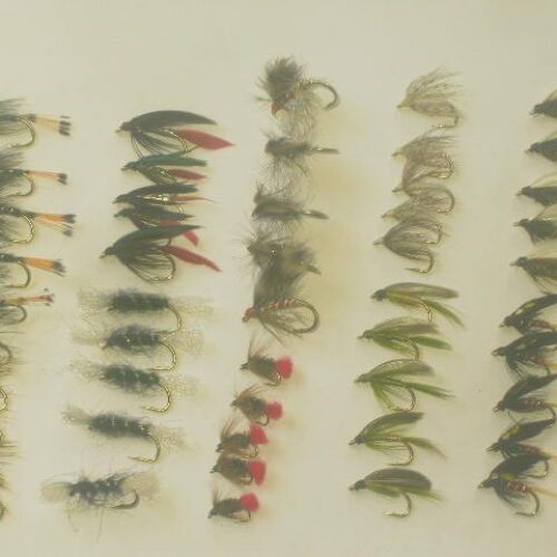 50 Assorted wet fly fishing flies