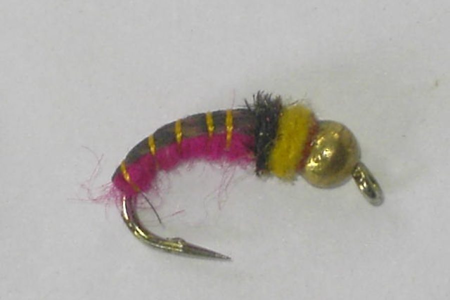 Tungsten Scud Pink fishing Fly