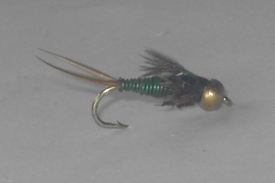 Bead Head Copper John Green Nymph