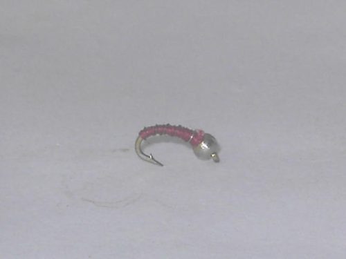 Beadhead Zebra Midge Red