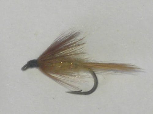 Brown Tan Spider Wet Fly