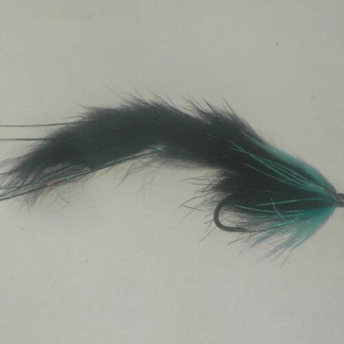 Black and blue spey
