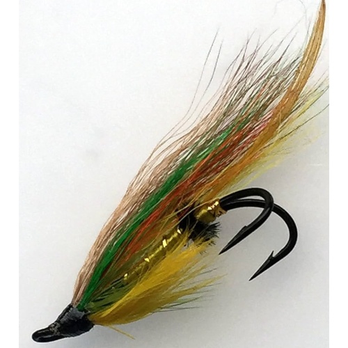 Green Highlander tube salmon fly