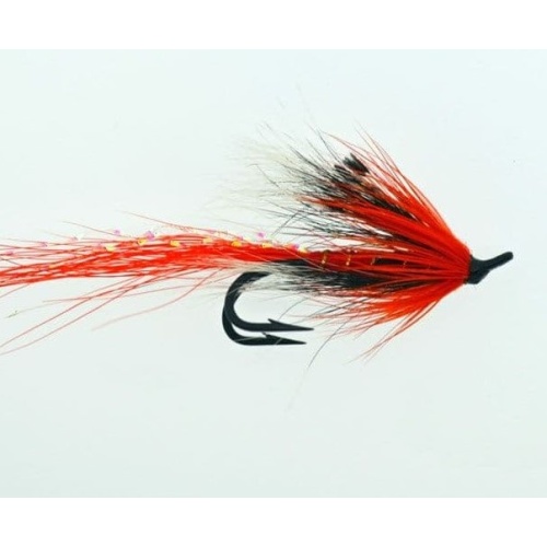 Ally's Shrimp, Red fishing fly pattern