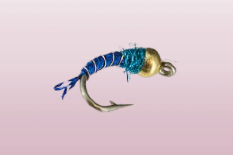 Beadhead Pyramid Midge Blue