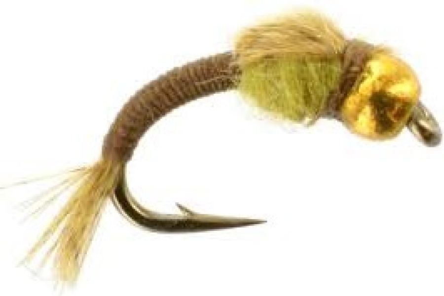 Beadhead WD 40 Olive fly