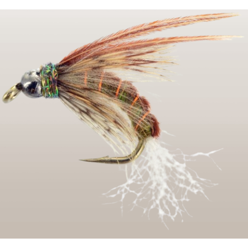 Bjorn's Baddest Caddis Brown is the Caddis Nymph Fly Pattern